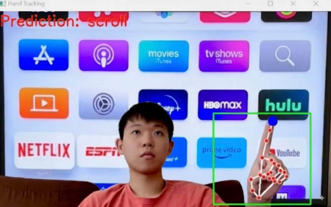 Gesture Control for Apple TV Screenshot